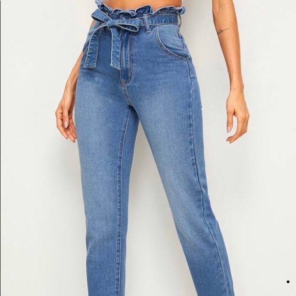 Ashley Mason Denim - NWT- Ashley Mason jeans high waisted belted.